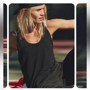 Black Sleeveless Women's Top